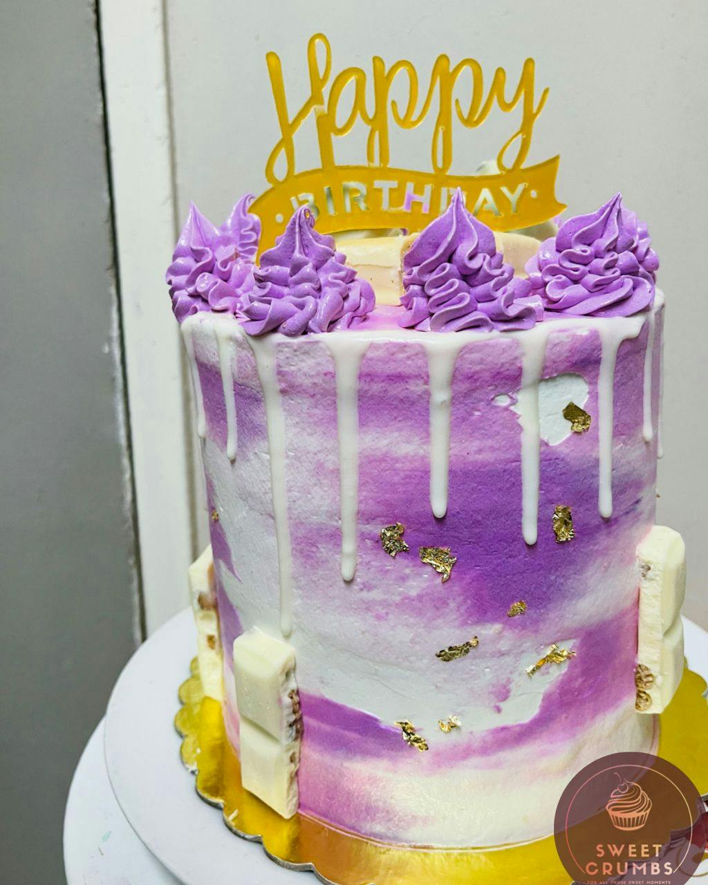 Oh Crumbs Limited - Purple ombrè textured drip cake for Rhianna's 12th  Birthday #roblox #flamingo #amongus #purplelove #purple #12thbirthday  #cakesofinstagram #cakemaker #cakedecorating #buttercreamcakes #baking  #bakery #baker #bakinglove #homebaker
